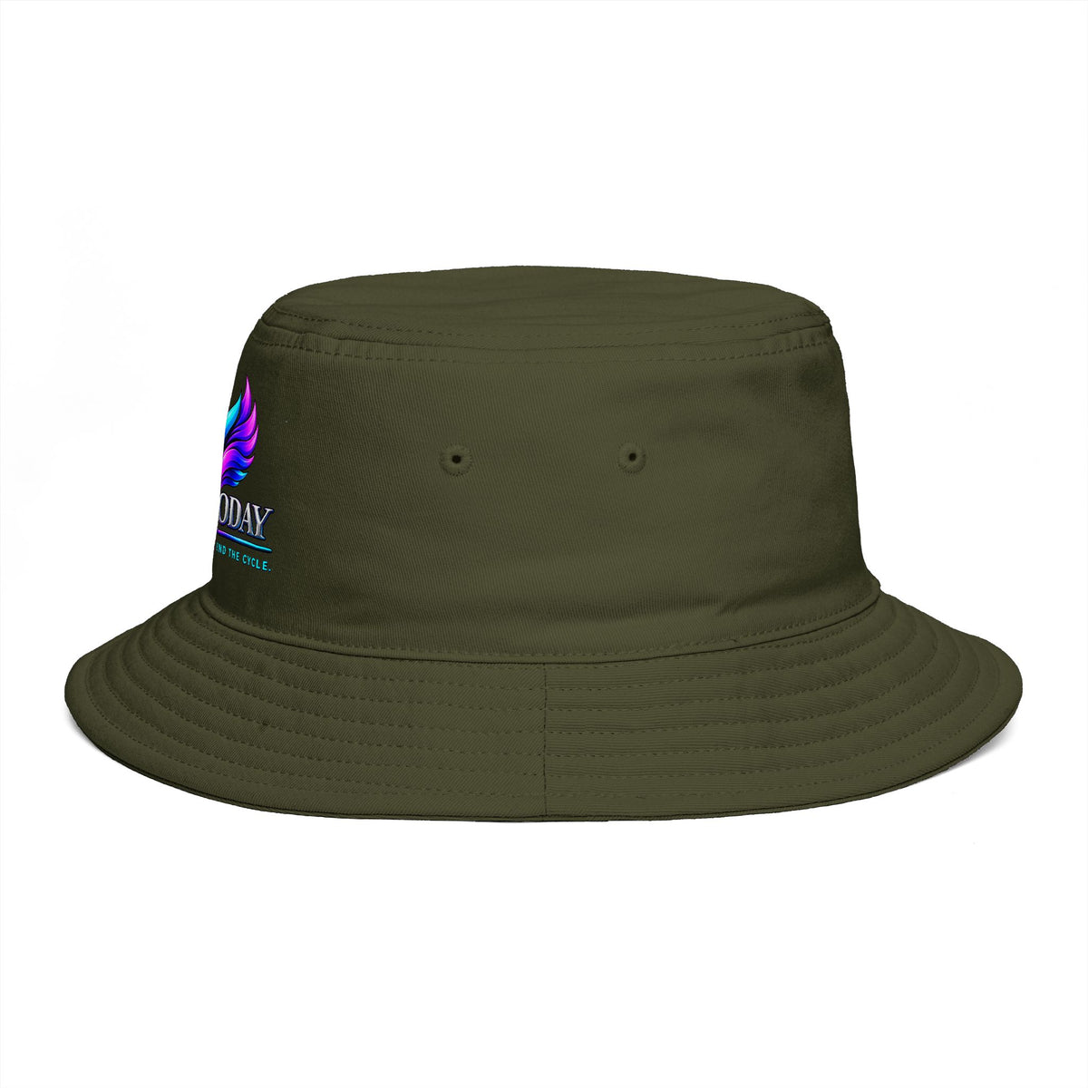 N.O.T TODAY Bucket Hat — Bold Phoenix Graphic Sun Hat