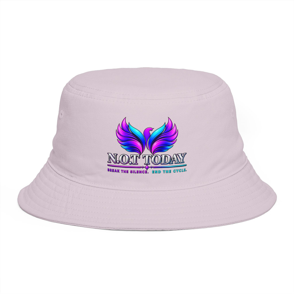 N.O.T TODAY Bucket Hat — Bold Phoenix Graphic Sun Hat