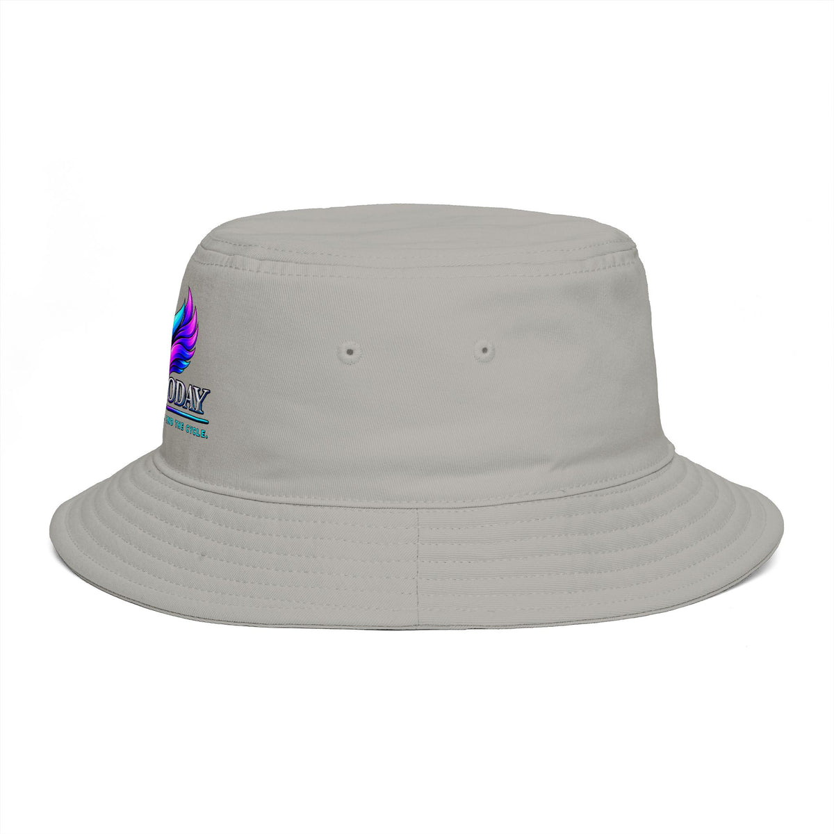 N.O.T TODAY Bucket Hat — Bold Phoenix Graphic Sun Hat