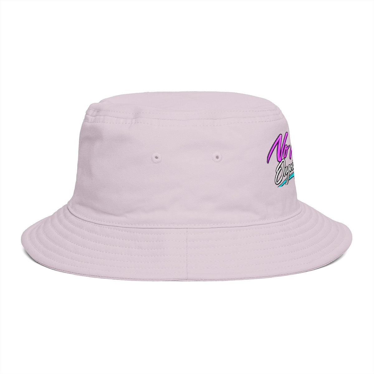No More Ongoing Trauma Bucket Hat — Awareness Ribbon Mental Health Support