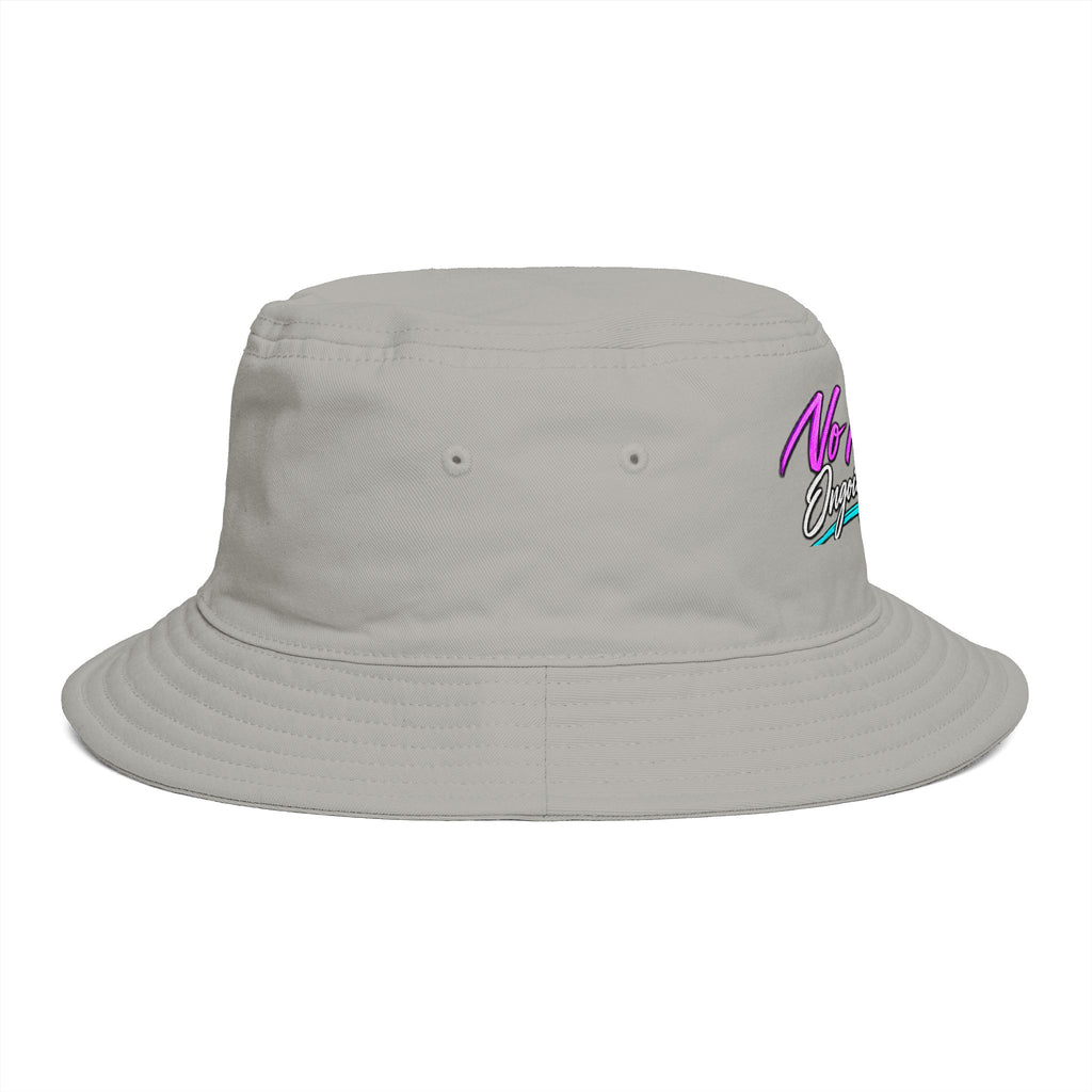 No More Ongoing Trauma Bucket Hat — Awareness Ribbon Mental Health Support