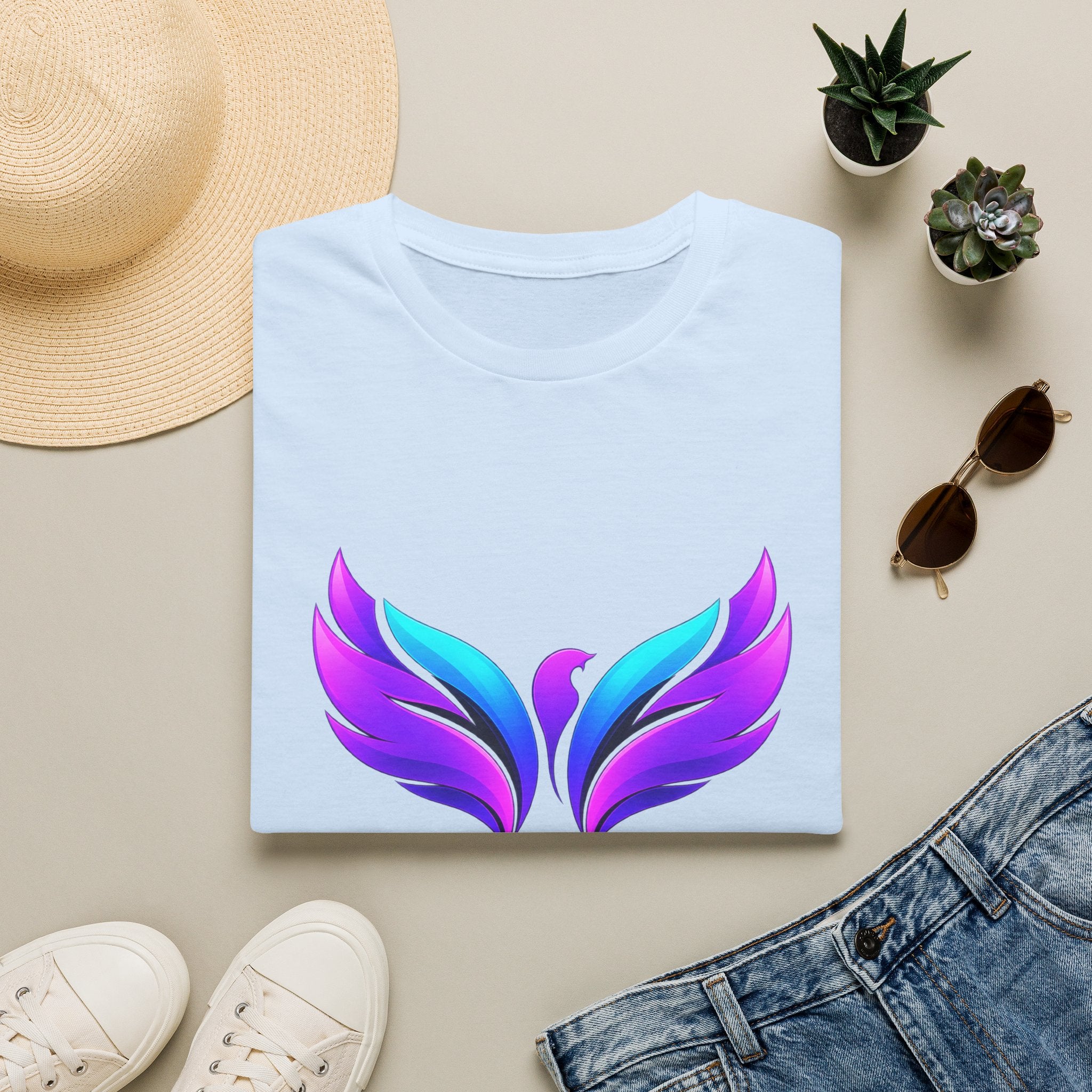 Phoenix Wings T-Shirt — "N.O.T Today" Inspirational Graphic Tee
