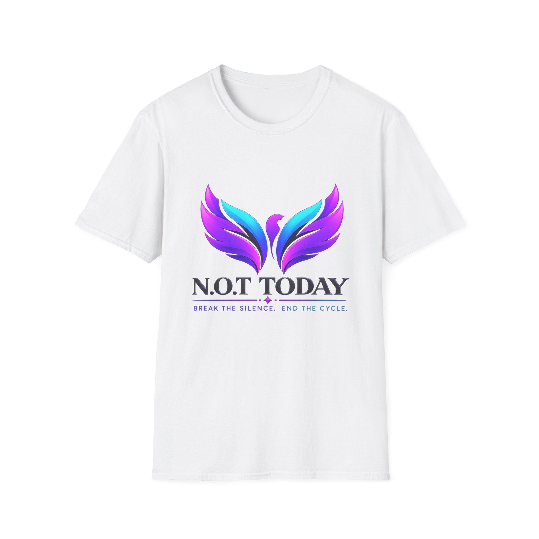 Phoenix Wings T-Shirt — "N.O.T Today" Inspirational Graphic Tee