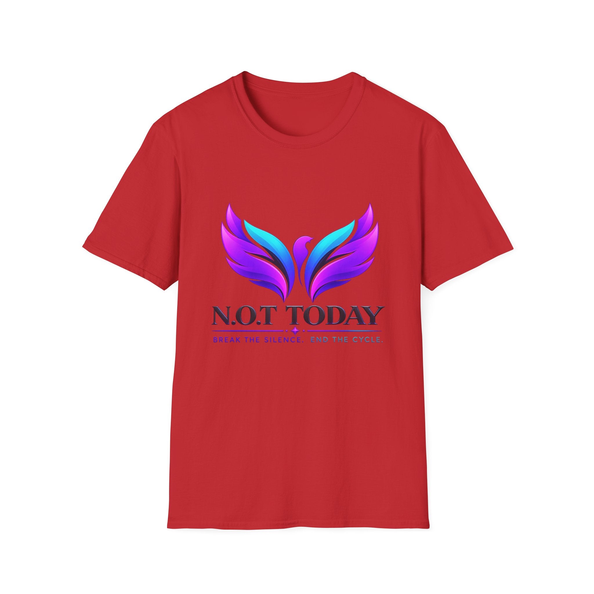 Phoenix Wings T-Shirt — "N.O.T Today" Inspirational Graphic Tee