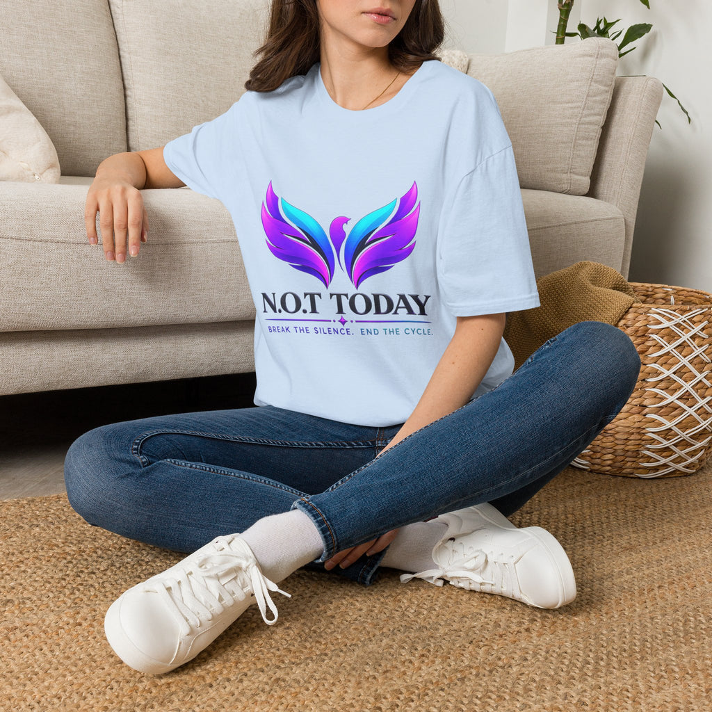 Phoenix Wings T-Shirt — "N.O.T Today" Inspirational Graphic Tee