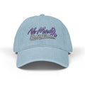 Embroidered Denim Cap — "No More" Ongoing Trauma Awareness Hat