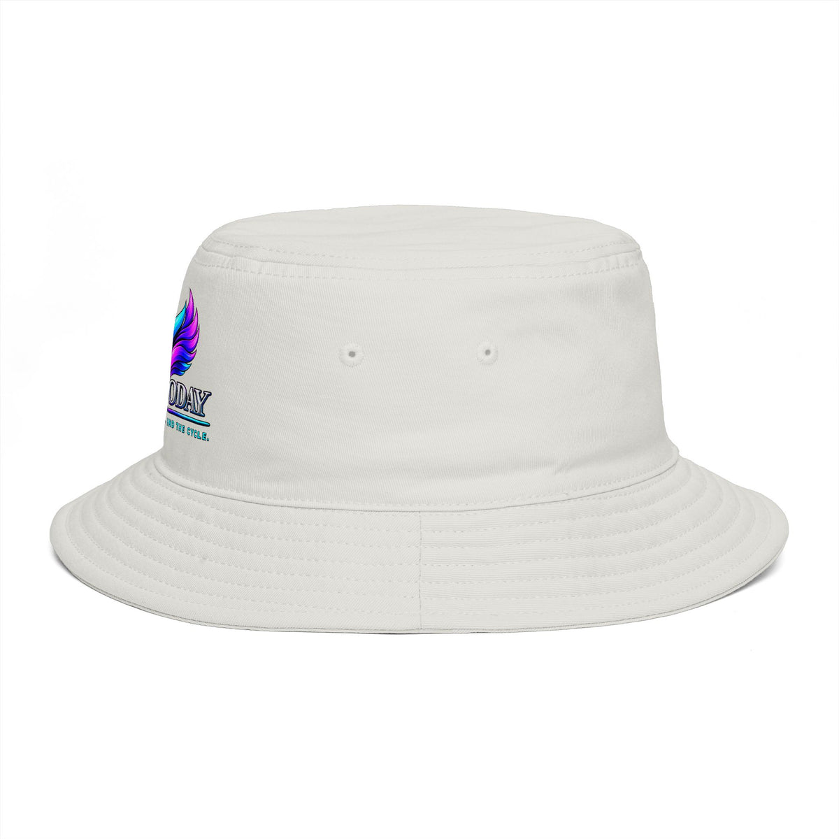 N.O.T TODAY Bucket Hat — Bold Phoenix Graphic Sun Hat
