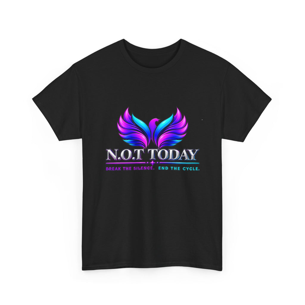 N.O.T. Today Recovery T-Shirt — I Choose Peace Over Pain, Healing Over Hurt, Freedom Over Fear