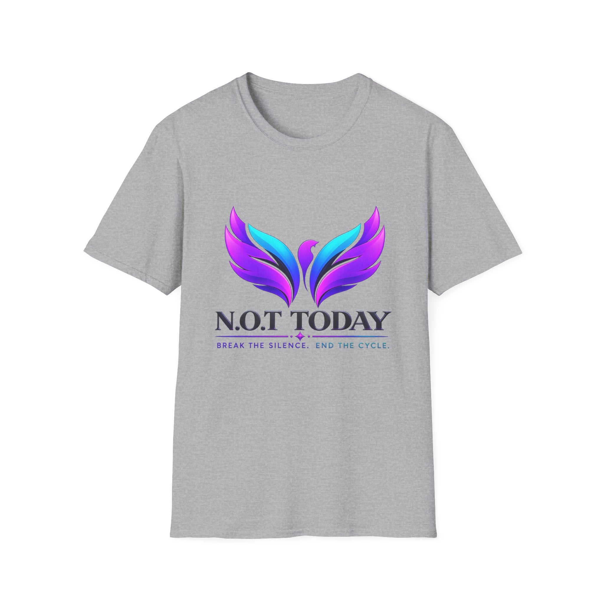 Phoenix Wings T-Shirt — "N.O.T Today" Inspirational Graphic Tee