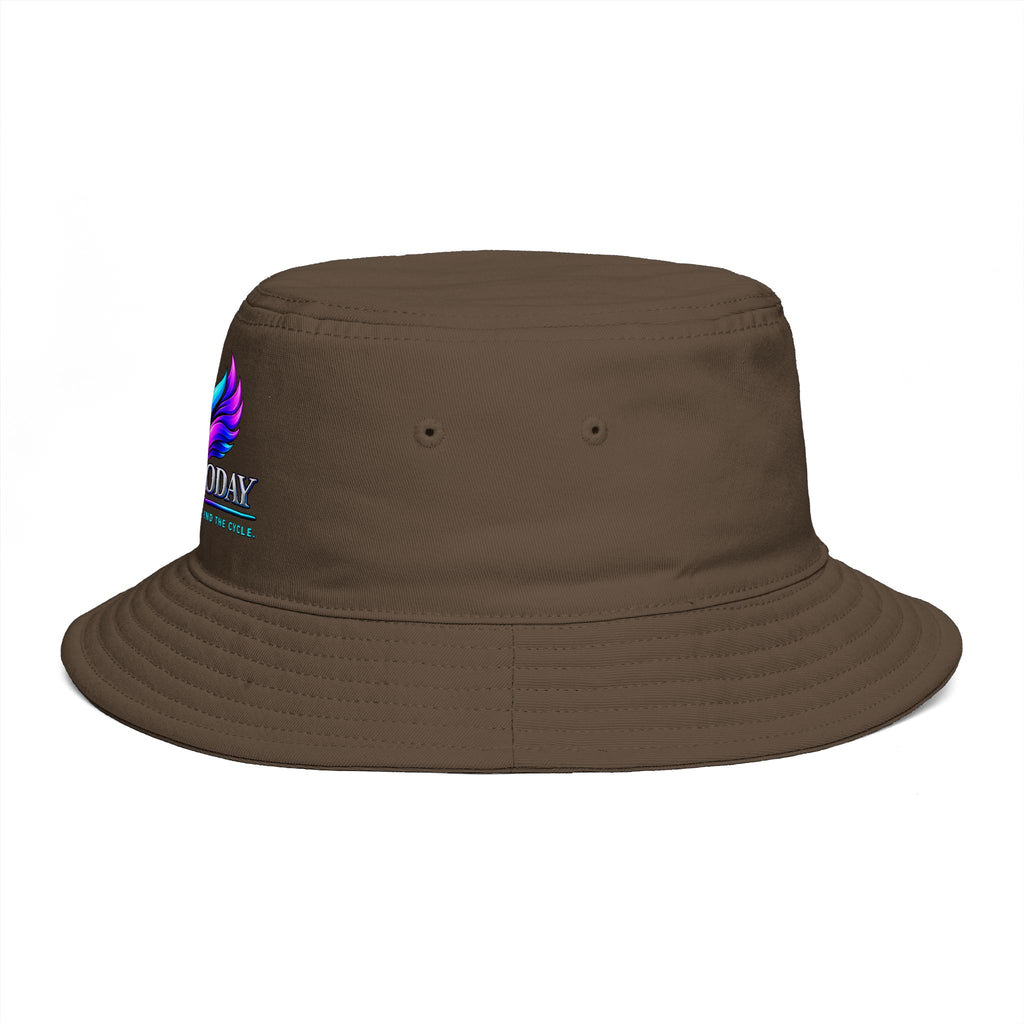 N.O.T TODAY Bucket Hat — Bold Phoenix Graphic Sun Hat