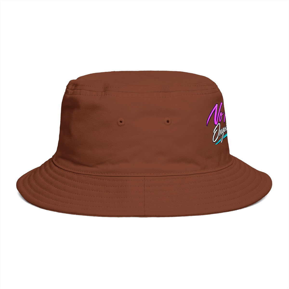 No More Ongoing Trauma Bucket Hat — Awareness Ribbon Mental Health Support