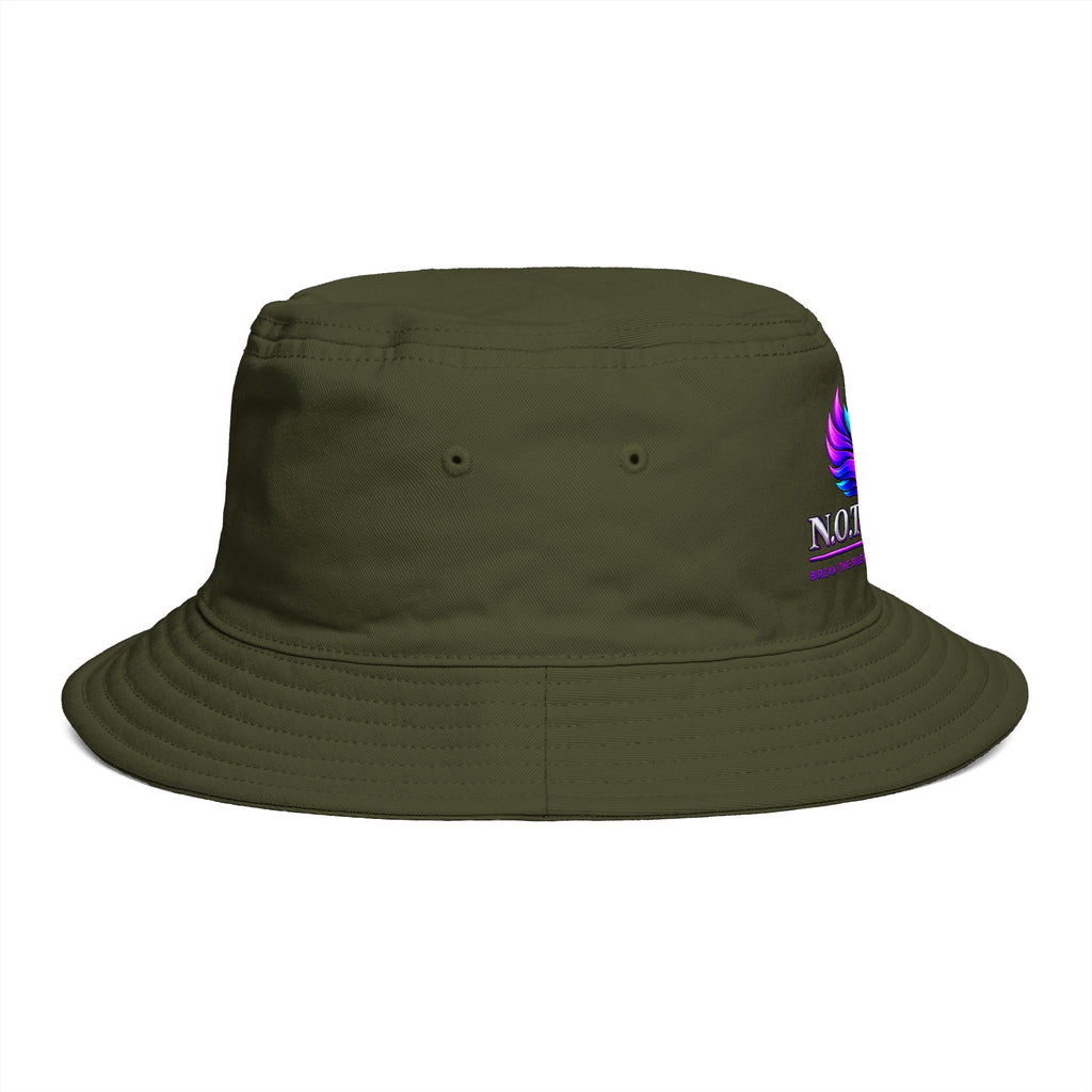 N.O.T TODAY Bucket Hat — Bold Phoenix Graphic Sun Hat
