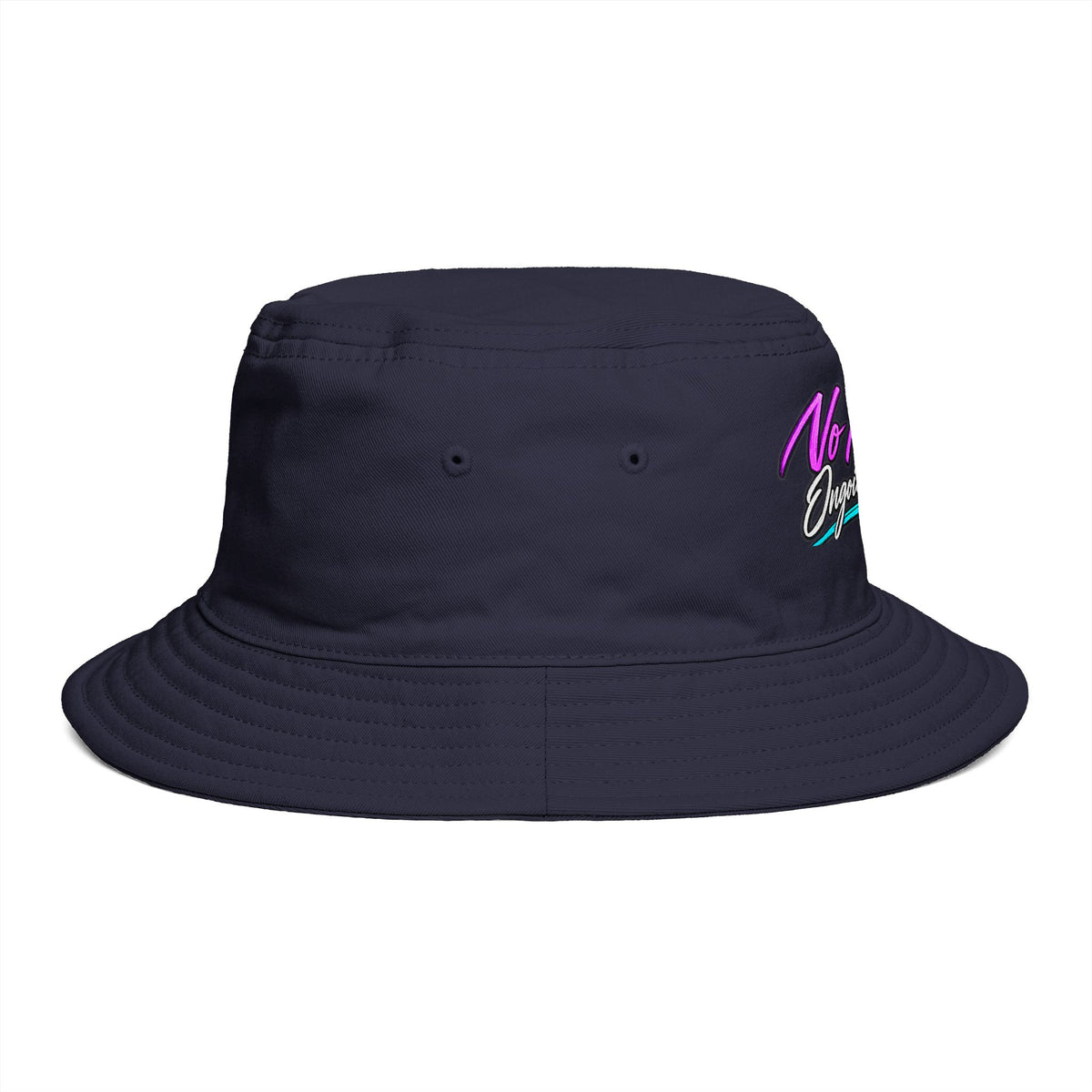 No More Ongoing Trauma Bucket Hat — Awareness Ribbon Mental Health Support