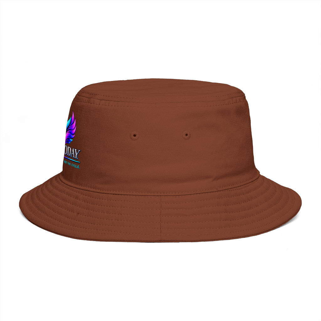 N.O.T TODAY Bucket Hat — Bold Phoenix Graphic Sun Hat