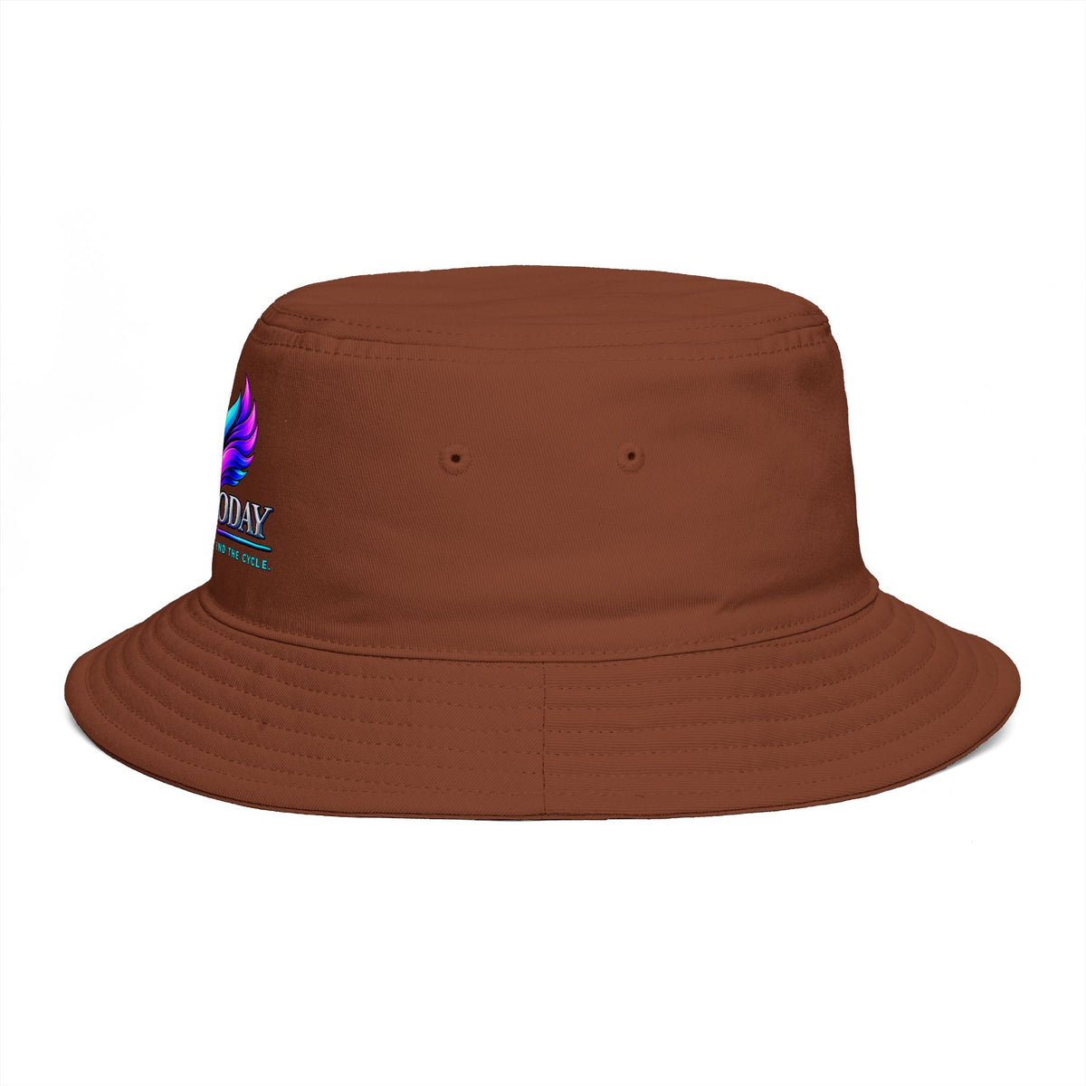 N.O.T TODAY Bucket Hat — Bold Phoenix Graphic Sun Hat